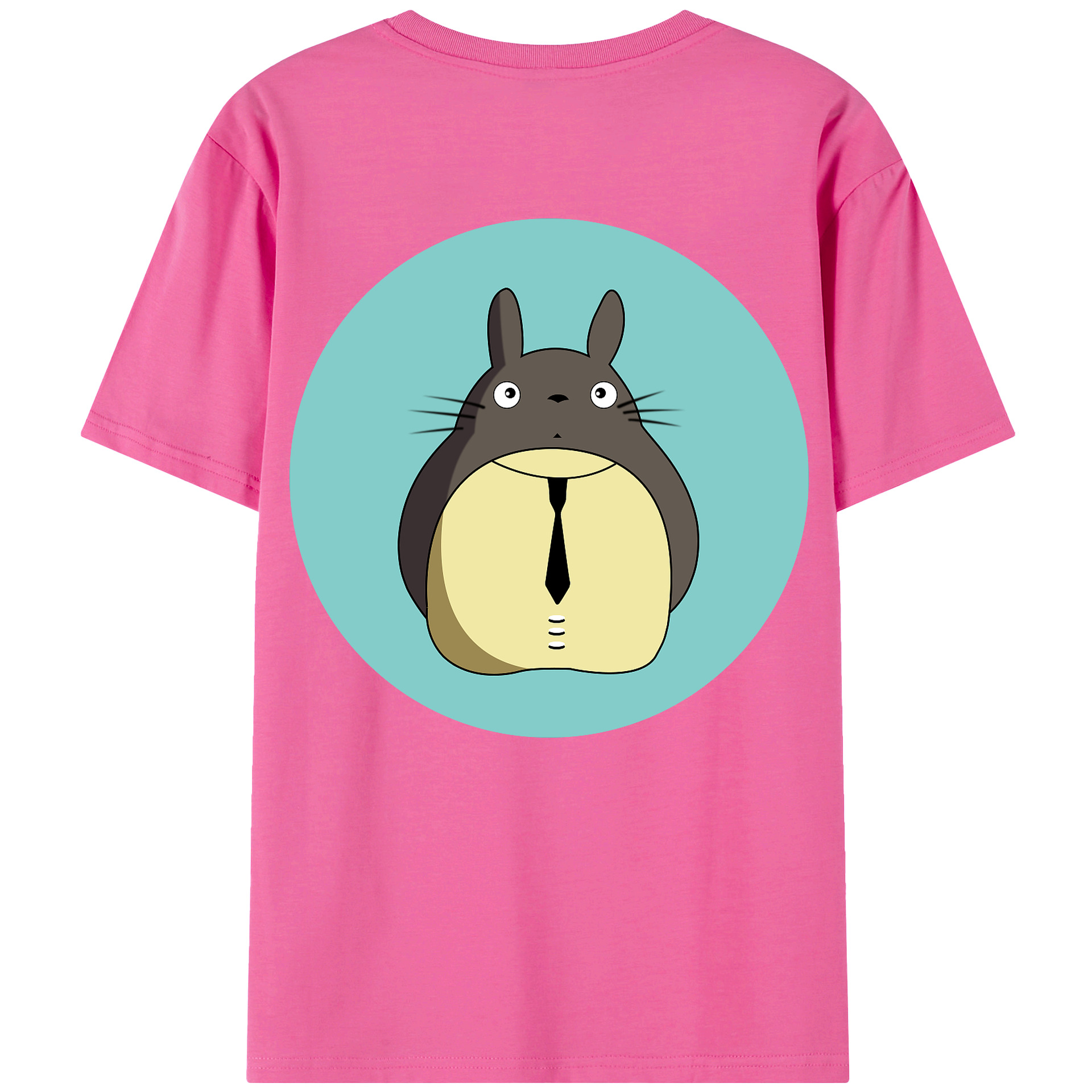 （画像用） となりのトトロ 草壁メイ 草壁サツキ My Neighbor Totoro Satsuki Kusakabe Mei Kusakabe レディース半袖Tシャツ(バックプリント)